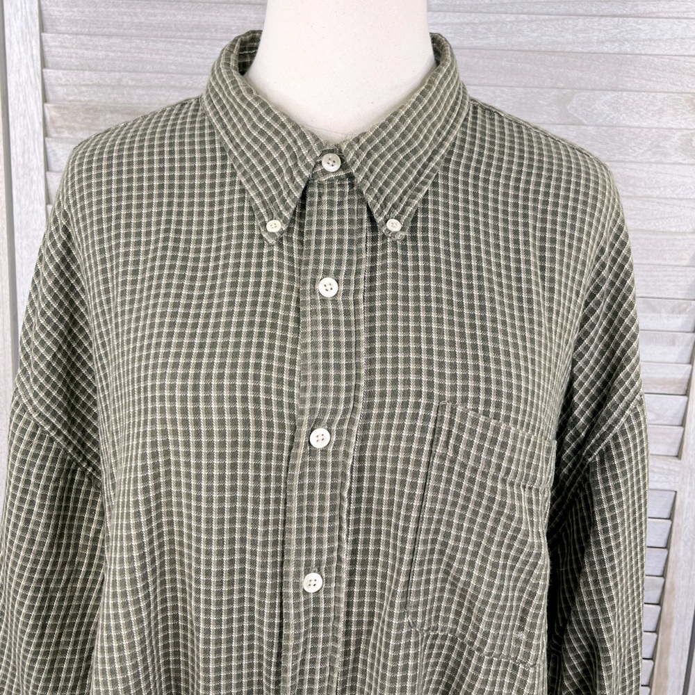 J. RIGGINGS (Sportswear) Men's 100% Cotton Button Down Shirt Neutral Check-XXL